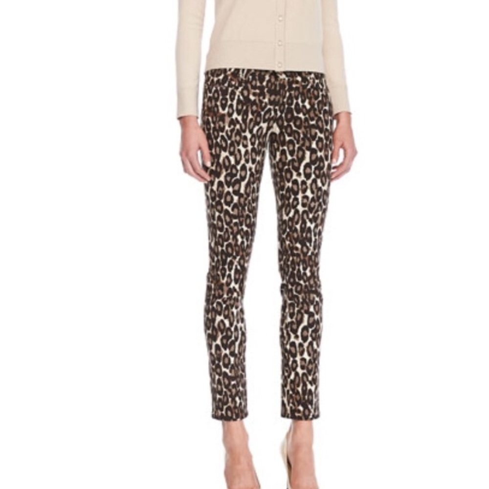Kate Spade Leopard print jeans